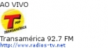 Transam�rica 92.7 FM - Ao Vivo
